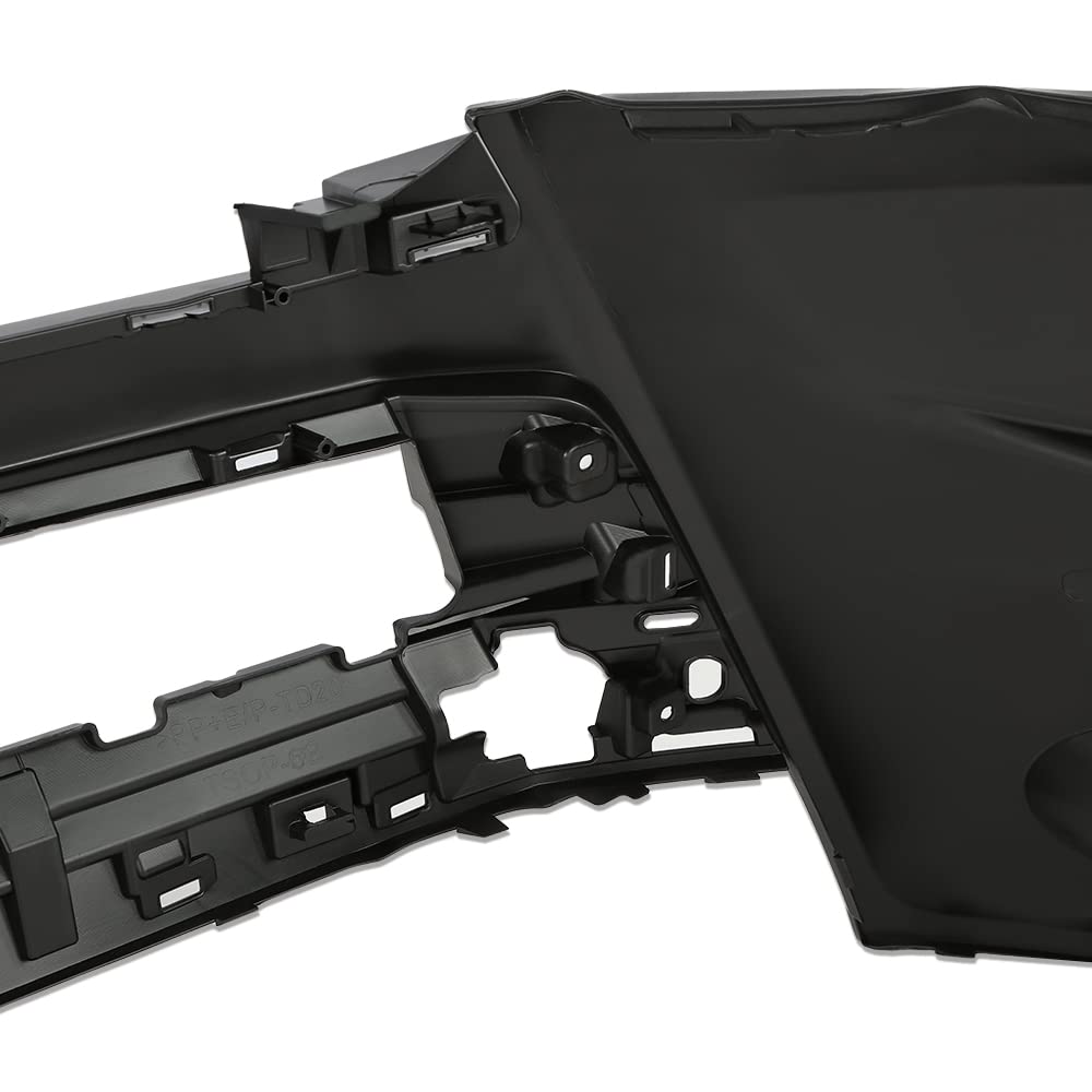 G-PLUS NEW Primered Front Bumper Cover Compatible with 2017 2018 2019 Toyota Highlander 521190E350160 TO1000427