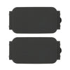 G-PLUS Truck Bed Rail Cap Plastic Bedrail Insert Plug Box 2pcs Compatible with Ford F150 2015-2023/ Fits Ford F250 F350 Super Duty 2017-2023 FL3Z99290D90AB