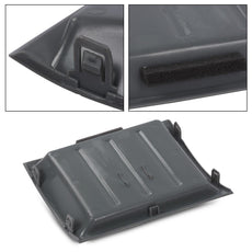 G-PLUS Dash Bezel Storage Box for Nissan Xterra 2005-2013 Pathfinder 2005-2012 Frontier 2005-2017 Gray Additional Angle