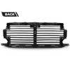 G-PLUS Upper Radiator Grille Air Shutter Control Assembly Black w/o Actuator Motor Controller Compatible with Ford F150 2018-2020 Pickup Truck/NOT fit Ford Raptor Truck JL3Z8475D