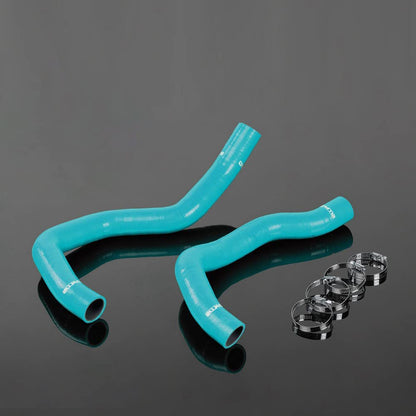 G-PLUS Silicone Radiator Hose Kit Compatible With Nissan 240SX KA24DE 1991 1992 1993 1994,Fluorescent