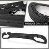 G-PLUS Air Dam Deflector Lower Valance Apron Rear Compatible with Benz E250 (submodel: Bluetec, Bluetec 4Matic) 2014-2016 for Models with AMG Styling Package,Fit Benz E300 4Matic 2015-2016