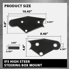 G-PLUS Steering Box Mount for Toyota IFS Additional Angle