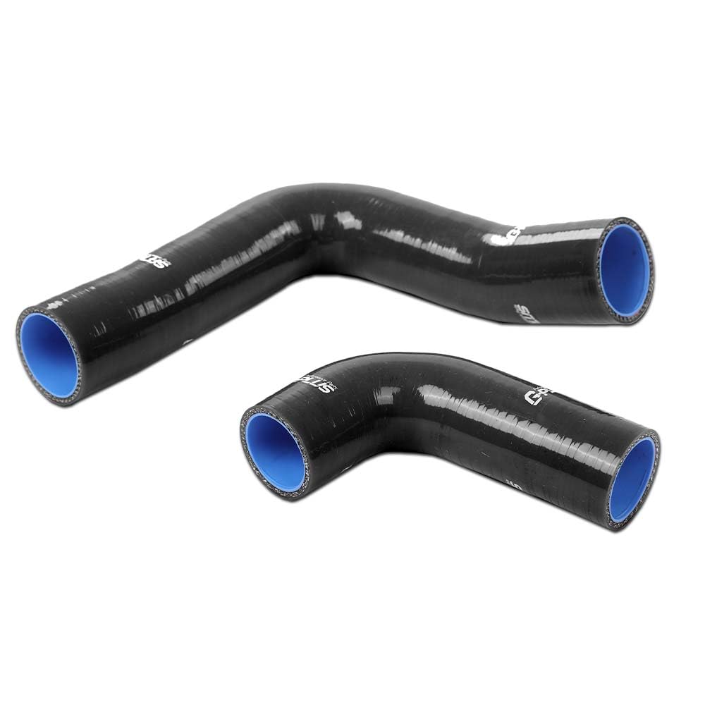 G-PLUS Radiator Hose Kit Compatible with Massey Ferguson Mf203,205 235 Diesel,Mf35,135 Diesel & Gas Black