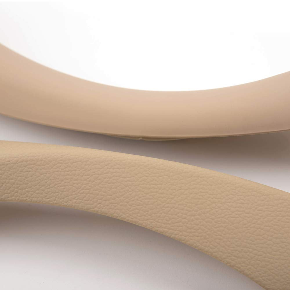 G-PLUS Compatible for BMW E90 3-Series 318 320 325 330 335 Sedan Beige Front Rear Right Side Inner Door Panel Handle + Door Pull Outer Trim Cover
