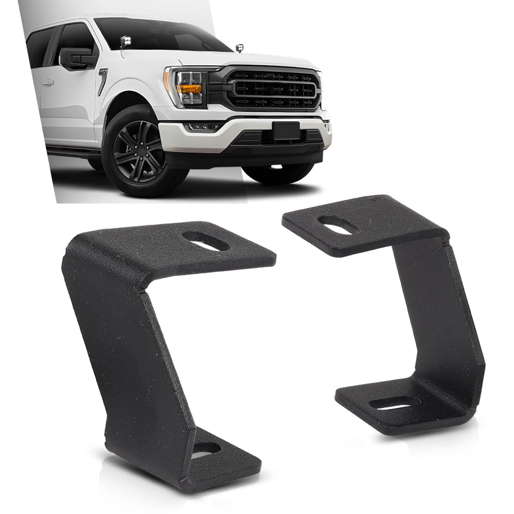 G-PLUS Upper Hood Ditch Cube LED Light Mount Brackets Compatible with Ford F150 SVT Raptor 2017-2023,Fit Ford F150 2015-2023