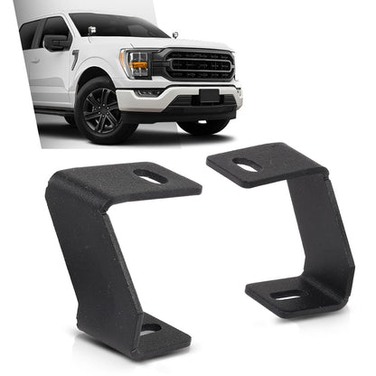 G-PLUS Upper Hood Ditch Cube LED Light Mount Brackets Compatible with Ford F150 SVT Raptor 2017-2023,Fit Ford F150 2015-2023