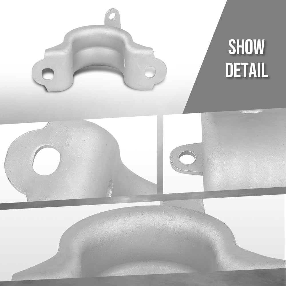 G-PLUS Front Stabilizer Buckle Balance Bar Bracket Set Compatible with Tesla Model 3 2017-2023 Fit Tesla Model Y 2020-2023 1188383-00-A, 1188383 00 A Silver