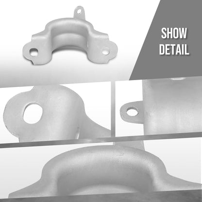 G-PLUS Front Stabilizer Buckle Balance Bar Bracket Set Compatible with Tesla Model 3 2017-2023 Fit Tesla Model Y 2020-2023 1188383-00-A, 1188383 00 A Silver