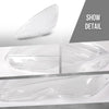 G-PLUS Headlight Lens Cover Compatible with Benz C-Class W204 C180 C200 C260 C280 C300 200K 180K 2008-2011 2048208761, 2048208861 Left & Right Front Headlamp Lens Cover Clear