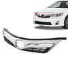 G-PLUS Front Upper Bumper Grille Compatible with Toyota Camry L LE XLE 2012-2014 53101-06560 104-51375 TO1200343