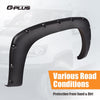 G-PLUS Fender Flares Compatible with 99-06 Chevy Silverado GMC Sierra 1500 2500 3500 & HD (07 Classic models Only) Only Fit Fleetside 78.0" / 96.0" bed Wheel Flares Textured Pocket Rivet