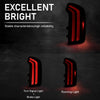 G-PLUS Rear LED Tail Light Assembly Brake Lamps Right Side Compatible with Kia Telluride EX SX 2020-2022 LED Model Only 92402S9100, KI2805165 Luces Traseras Rear Brake Lamps Assembly