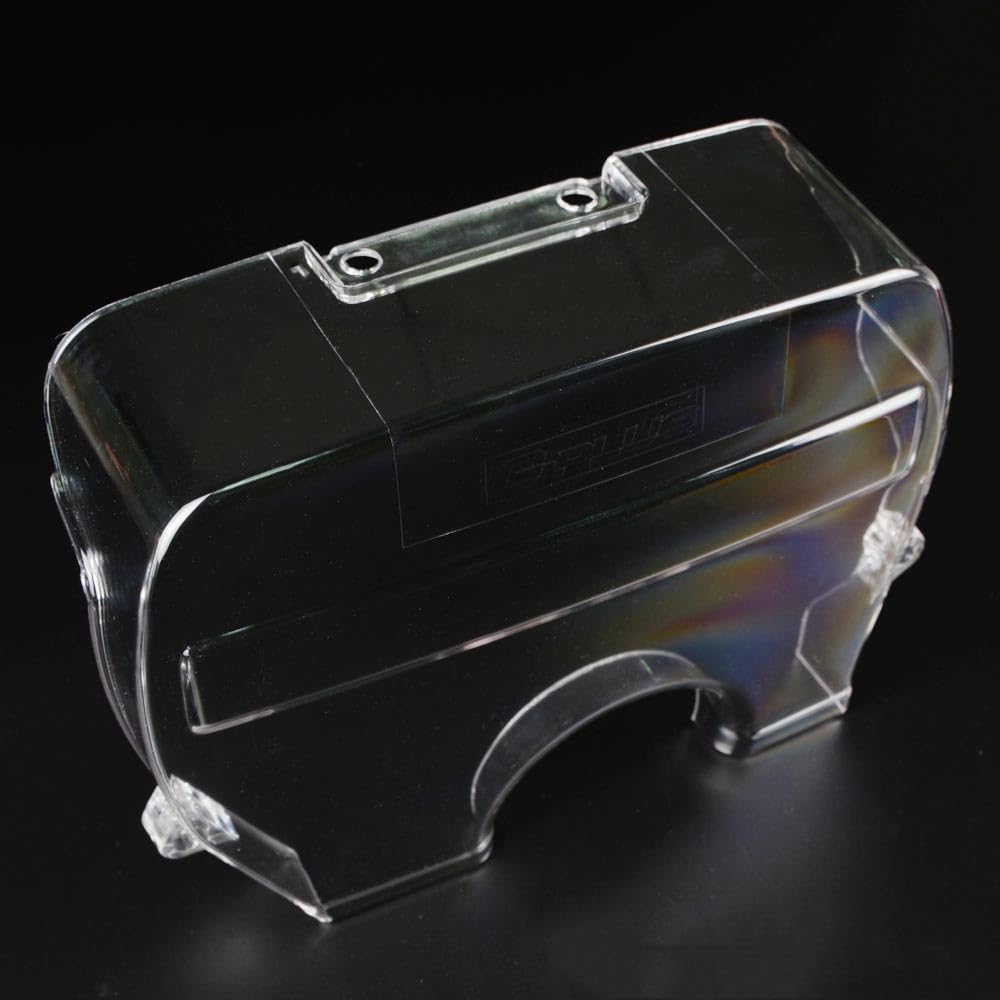 G-PLUS Clear Cam Timing Belt Cover Compatible with Toyota Supra JZA70 / Soarer JZZ30 / Chaser Cresta JZX91 / Toyota Mark II JZX81 JZX90 1JZ-GTE