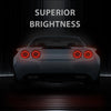 G-PLUS LED Rear Tail Lights Brake Lamp Compatible with Chevy Corvette C6 Coupe 2005-2013 Smoke Lens 25958215,22762674 luces traseras, faros traseros Luces Traseras Rear Brake Lamps Assembly