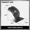 G-PLUS Fender Liner Set Front Left & Right Front 2Pc Compatible with BMW 323i 325i 328i 330Ci 335d 335i 2006-2012 51717059379-PFM, 51717059380-PFM