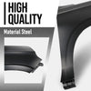 G-PLUS Fender Front Right Passenger Side Compatible with Chevy Suburban (submodel: Commercial, High Country, LS, LT, Premier, RST, Z71) 2021 2022 2023 2024 84384211, GM1241418 Black