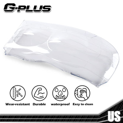 G-PLUS Headlight Lamps Compatible with 2002-2005 Dodge Ram 1500 2500 3500 55077121AF 55077120AF 55077121AG 55077120AG