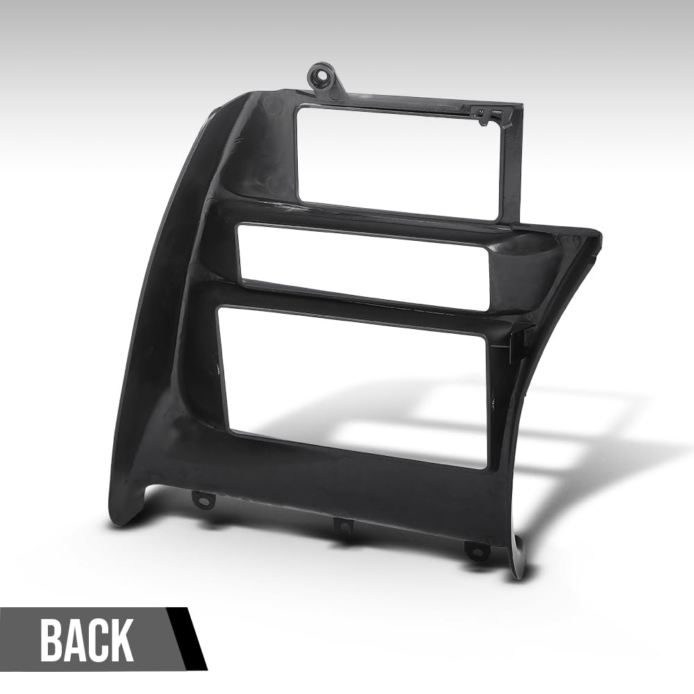 G-PLUS Climate Control Dash Bezel Compatible with Chevy Corvette C4 1994 1995 1996 Black