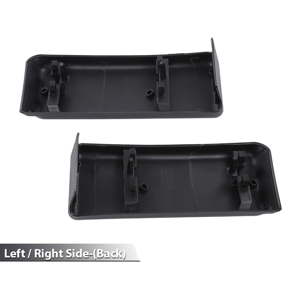 G-PLUS Front Bumper Guards Pads & License Plate Frame Bracket Compatible with Ford F150 2009-2014 9L3Z17E810B, 9L3Z17A385A, FO1053100, FO1068134