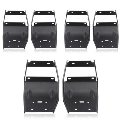 G-PLUS Running Board Mounting Brackets Compatible with Ford F150 2015-2022 Black