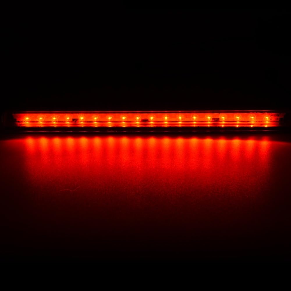 G-PLUS LED 3rd Brake Light Compatible with Chevy Suburban 1992-1999, Fit GMC Yukon 1992-2004 3rd High Mount Stop Lamp, Clear Lens Chrome Housing, ‎15145321 15755976