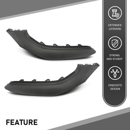 G-PLUS Front Bumper Filler Panel Left & Right Side Pair Compatible with Dodge Ram 1500 2019-2021,Not Fit with Fender Flare,Not Fit Sport Model 68403910AE, 68403911AE