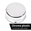 G-PLUS Rear Wheel Chrome Center Hub Caps Compatible with Dodge Ram 3500 1-Ton Dually 2003-2017 8-Lug 5 Slot 17" Steel 560-8010