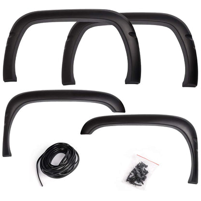 G-PLUS Fender Flares, Compatible With 1994-2001 Dodge Ram 1500/2500/3500 Models Only, Matte Pickup Truck Accessories Trim Cover Protector 4pcs