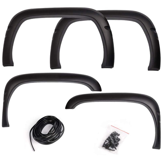 G-PLUS Fender Flares, Compatible With 1994-2001 Dodge Ram 1500/2500/3500 Models Only, Matte Pickup Truck Accessories Trim Cover Protector 4pcs