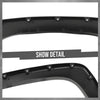 G-PLUS Fender Flares 4 PCS Smooth Pocket Riveted Compatible with Chevy Silverado/GMC Sierra 1999-2006 (Incl. 2007 Classic Models) Not Fit Dually & Step-side Models Wheel Flares Protector Cover