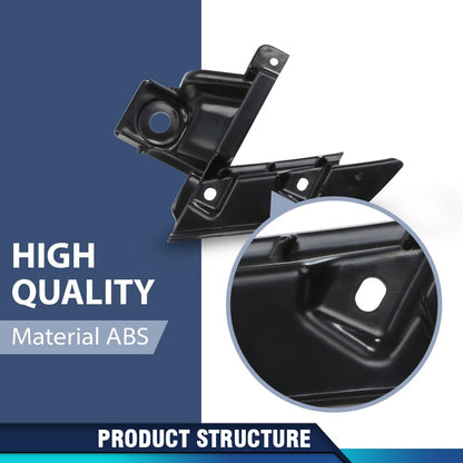 G-PLUS Front Grille Mounting Support Bracket Compatible with Honda Civic Coupe 2009-2011 Left and Right Pair 71124SVAA50 71129SVAA50 HO1207107, HO1207108