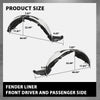 G-PLUS Front Inner Fender Liner Assembly 2PCS, Compatible with Ford Explorer 2011-2015/ Police Interceptor Utility 2013-2015, LH Driver & RH Right Side, FO1249149, FO1248149