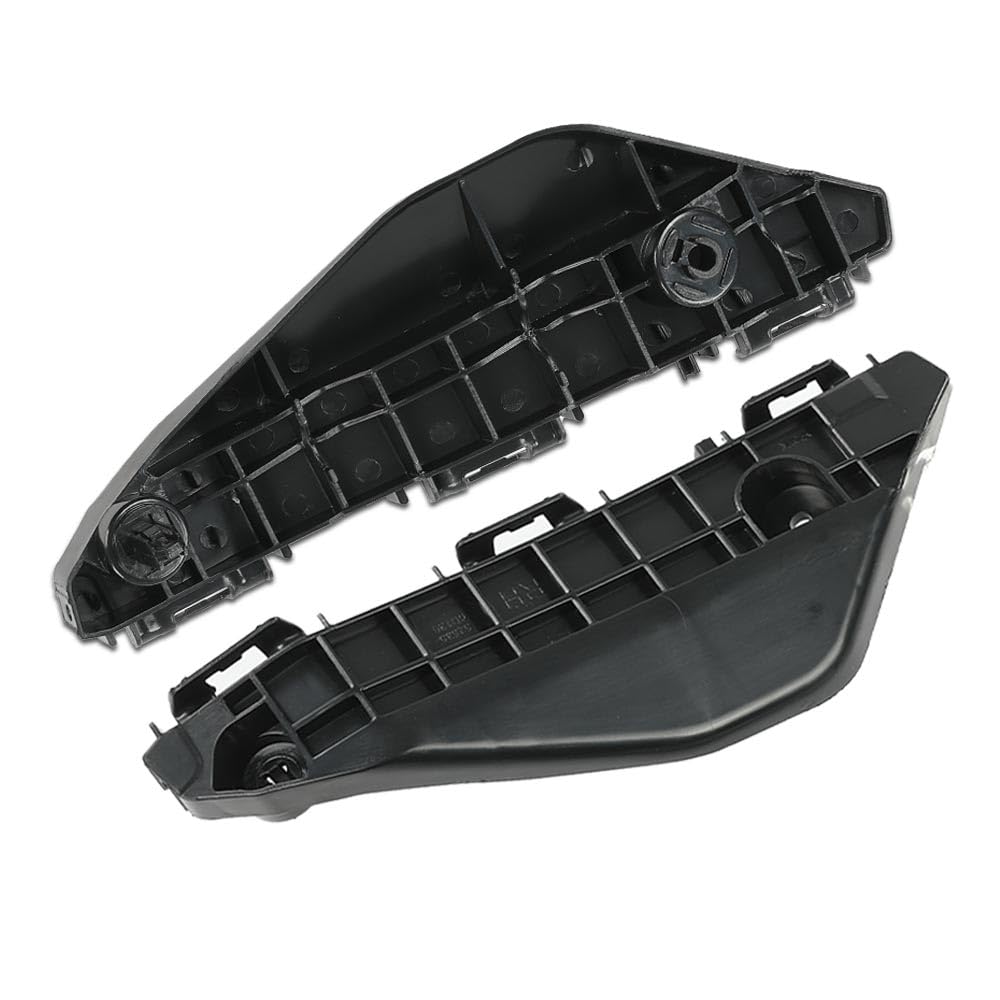 G-PLUS Pair Front Bumper Retainer Bracket Compatible with Toyota Yaris Hatchback 2013 2014 2015 2016 525360D130, 525350D130 Black Smooth Finish