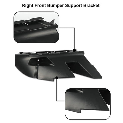 G-PLUS Pair Front Bumper Support Bracket Compatible with Ram 1500 Classic 2013-2019 (2019 1500 Classic DS Model) 68104944AD 68104945AE CH1043121 CH1042121