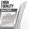 G-PLUS Front Bumper Molding Trim Cover Right & Left Compatible with Volvo XC60 2022 2023 2024 32227905, 32227906 Silver