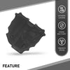 G-PLUS 1PC Black Rear Engine Splash Shields Compatible with Toyota Sienna Woodland Edition 2022 Toyota Sienna 2021-2022 TO1228283, 5142008030, 51420-08030, 51420 08030