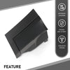 G-PLUS 1pcs Front Left Lower Fender Moulding Compatible with Range Rover Evoque 2012-2018