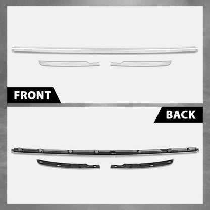 G-PLUS Front Bumper Lower Insert Trim Molding Silver Compatible with Land Rover Range Rover 2013-2017 LR038735