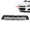 G-PLUS Front Upper Bumper Grille Grill Chrome Compatible with 2012-2016 Chevy Sonic 95215846 Bumper Grille Trim