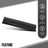 G-PLUS Rear Right Lower Door Molding Trim Compatible with Porsche Cayenne 2011-2018 Without Off-Road Package 95855979020G2X, 958-559-790-20-G2X Black