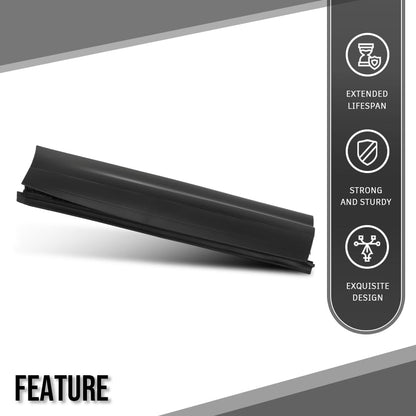 G-PLUS Rear Right Lower Door Molding Trim Compatible with Porsche Cayenne 2011-2018 Without Off-Road Package 95855979020G2X, 958-559-790-20-G2X Black