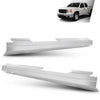 G-PLUS 2PCS Rocker Panels Pair Compatible with Chevy Silverado GMC Sierra Extended Cab All Models 2007 2008 2009 2010 2011 2012 2013