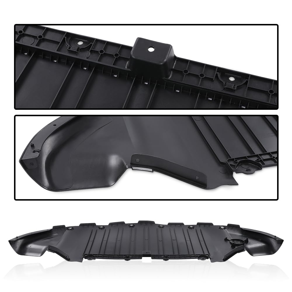 G-PLUS Front Bumper Lower Valance Shield Cover Compatible with Tesla Model Y 2020-2022 149376000A, 161357900A