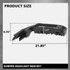 G-PLUS Front Headlight Bracket Passenger Right Side Compatible with Jeep Grand Cherokee 2014-2018 68223470AA, CH1043109