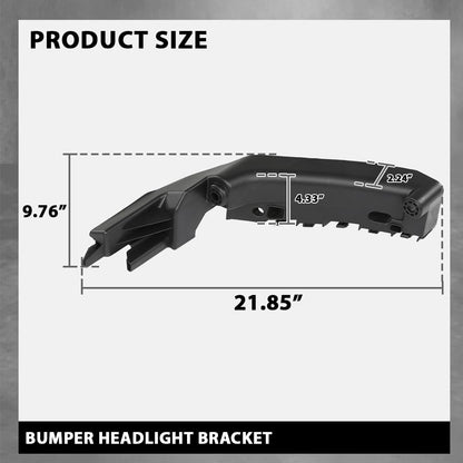 G-PLUS Front Headlight Bracket Passenger Right Side Compatible with Jeep Grand Cherokee 2014-2018 68223470AA, CH1043109