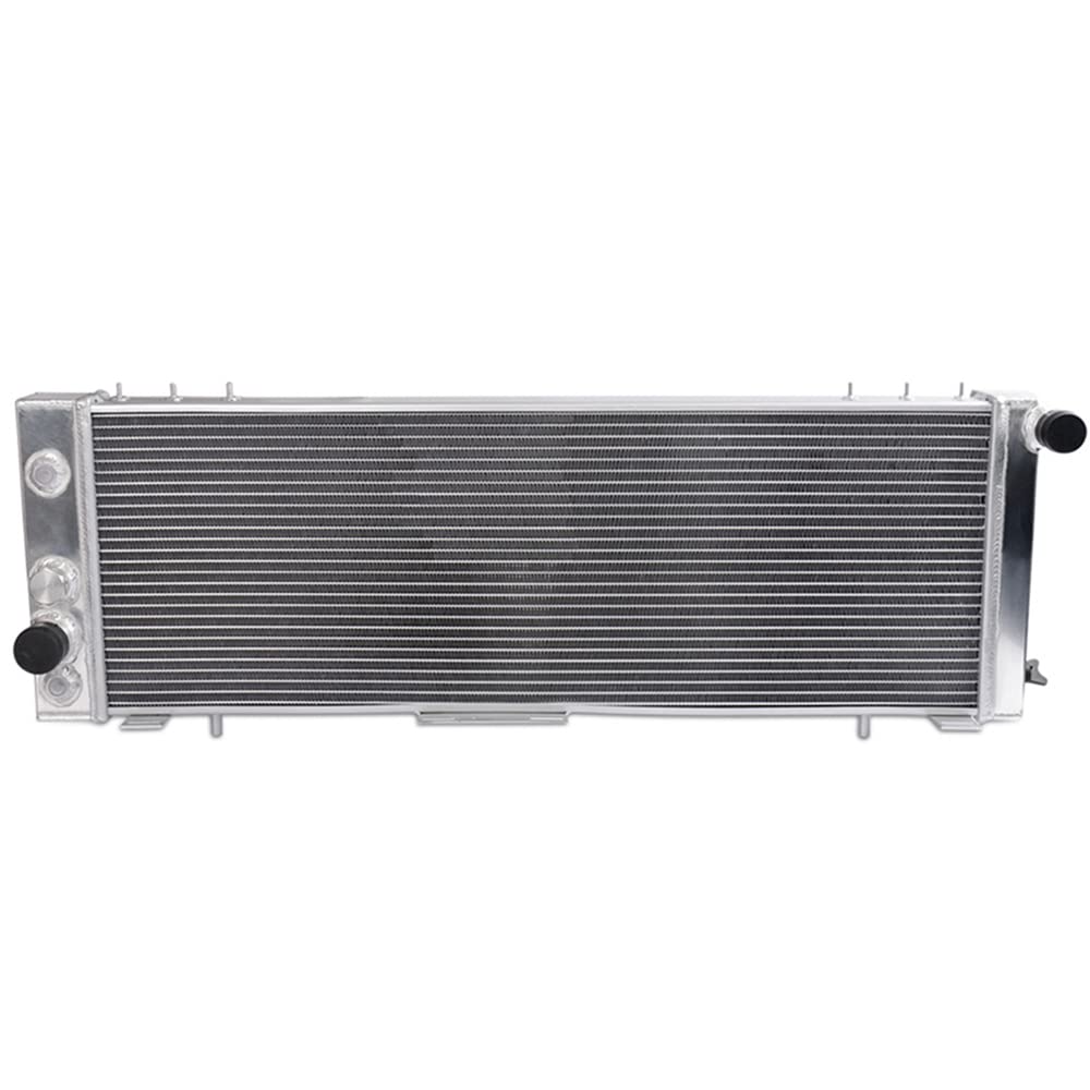 Aluminum Cooling Racing Radiator Replacement For Jeep Cherokee 1984-1990 / Compatible For Jeep Wagoneer 1984-1990 / For Jeep Comanche 1984-1990 4.0L l6