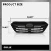 G-PLUS Front Bumper Grille Assembly Compatible with Subaru Legacy 2018-2019, With black molding 91121AL21A, SU1200179