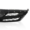 G-PLUS Front Grille Compatible with Toyota Corolla 2011-2013 Black Plastic Grill 5310002410C0, TO1200340