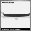 G-PLUS Front Lower Valance Compatible with Ford F250 F350 F450 F550 Super Duty Pickup 2017-2019,Fit For 4-Wheel Drive Models HC3Z17626AE